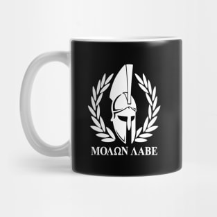 Mod.4 Molon Labe Greek Spartan Mug